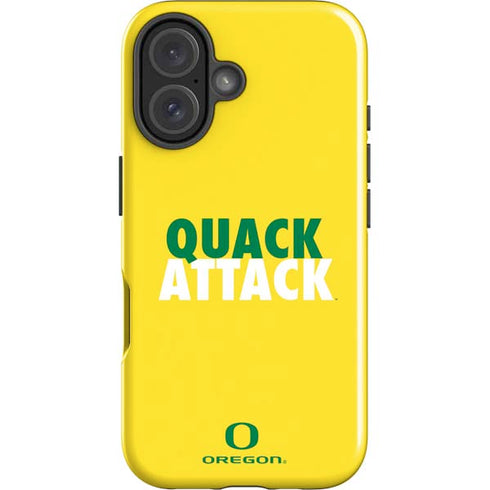 University of Oregon Quack Attack iPhone 16 Impact Case